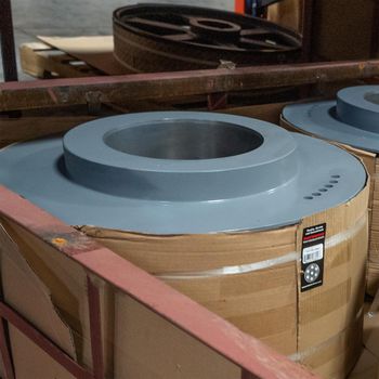 Oilfield Sheaves, 10 Groove(s), 8V V-Belts Section, 21.2 in OD, Cast Iron Material