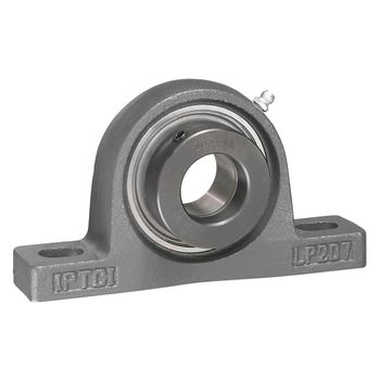 Pillow Block Ball Bearing Mounted Unit, .5 in Bore, Eccentric Collar Locking